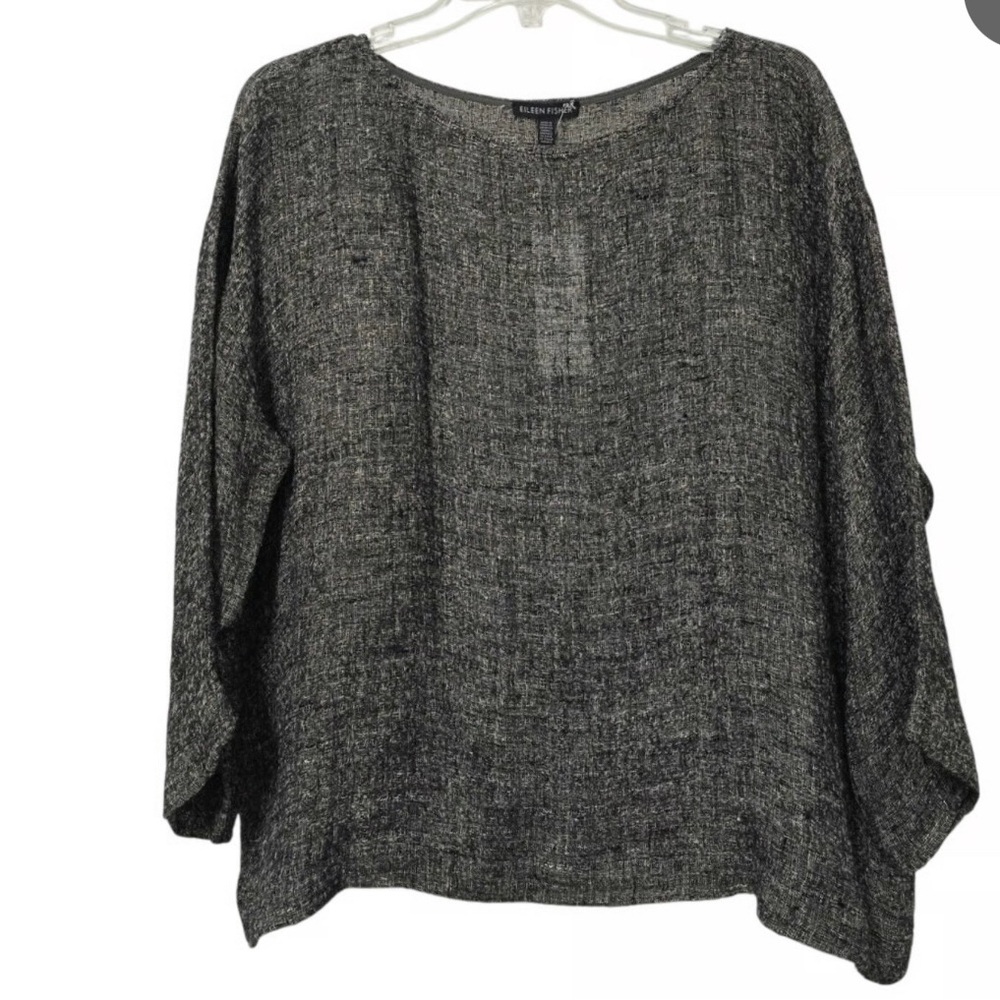 Elegant Black Short Sleeve Top